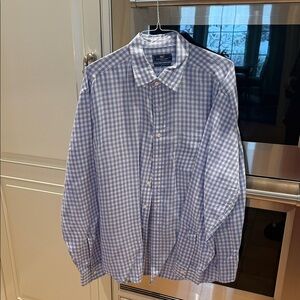 Worn Once Vineyard Vines Linen Plaid Buttondown XXL